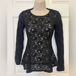 Black Lace Women’s Top